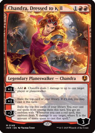 Chandra, Dressed to Kill Foil (148) - Innistrad Remastered | Silver Goblin