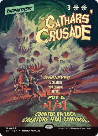 Cathars' Crusade (Showcase) Foil (483) - Innistrad Remastered