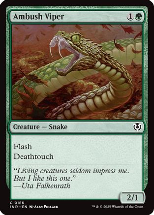 Ambush Viper Foil (186) - Innistrad Remastered