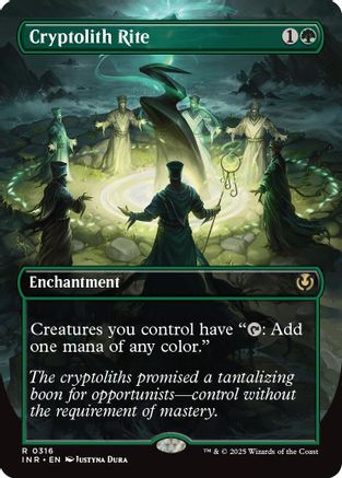 Cryptolith Rite (Borderless) Foil (316) - Innistrad Remastered