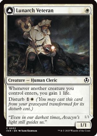 Lunarch Veteran // Luminous Phantom (032) - Innistrad Remastered | Silver Goblin