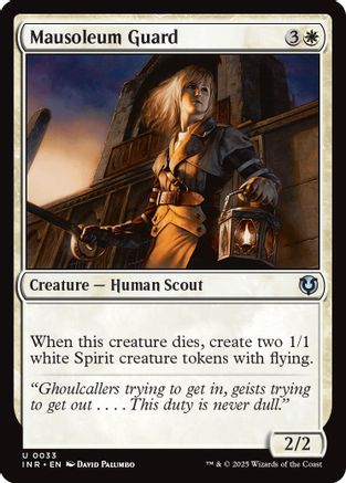 Mausoleum Guard (INR033)  - Innistrad Remastered | Silver Goblin