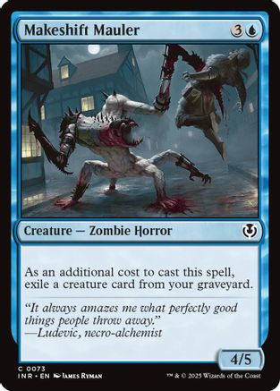 Makeshift Mauler (INR073)  - Innistrad Remastered | Silver Goblin