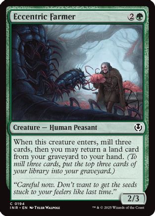 Eccentric Farmer Foil (194) - Innistrad Remastered