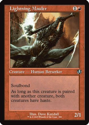 Lightning Mauler (Retro Frame) Foil (399) - Innistrad Remastered