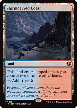 Stormcarved Coast Foil (285) - Innistrad Remastered