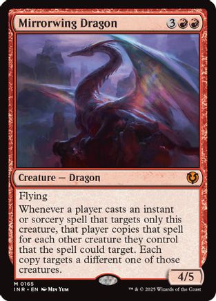 Mirrorwing Dragon (INR165)  - Innistrad Remastered | Silver Goblin