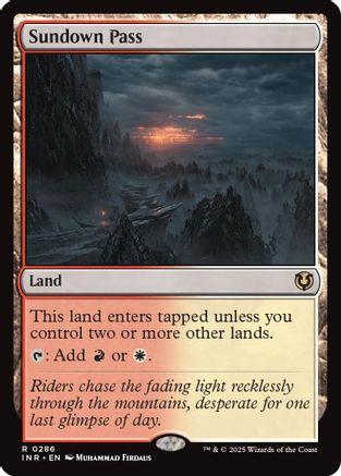 Sundown Pass (INR286)  - Innistrad Remastered | Silver Goblin