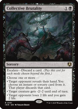 Collective Brutality Foil (101) - Innistrad Remastered