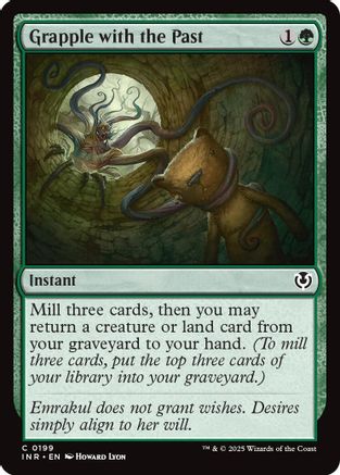 Grapple with the Past (INR199)  - Innistrad Remastered | Silver Goblin