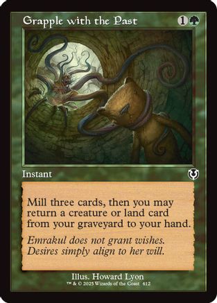 Grapple with the Past (Retro Frame) (412) - Innistrad Remastered | Silver Goblin