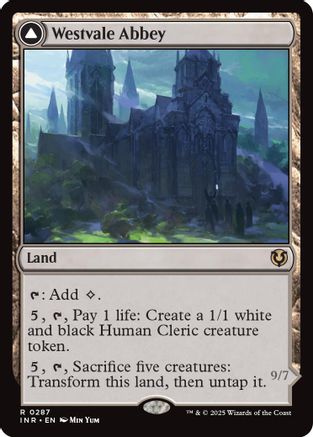 Westvale Abbey // Ormendahl, Profane Prince [Innistrad Remastered] | Silver Goblin