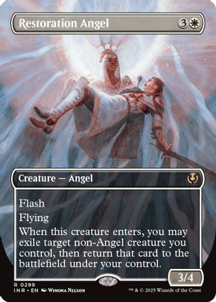 Restoration Angel (Borderless) (299) - Innistrad Remastered