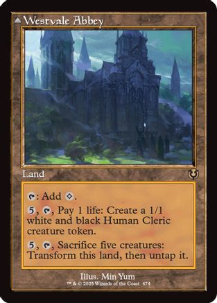 Westvale Abbey // Ormendahl, Profane Prince (Retro Frame) Foil (474) - Innistrad Remastered | Silver Goblin