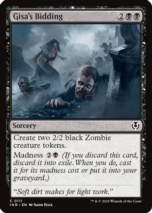 Gisa's Bidding Foil (111) - Innistrad Remastered