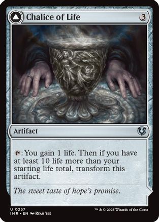 Chalice of Life Foil (257) - Innistrad Remastered