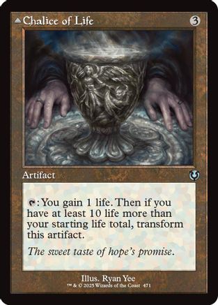 Chalice of Life (Retro Frame) Foil (471) - Innistrad Remastered | Silver Goblin