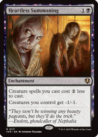 Heartless Summoning Foil (117) - Innistrad Remastered | Silver Goblin