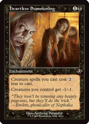 Heartless Summoning (Retro Frame) Foil (383) - Innistrad Remastered | Silver Goblin