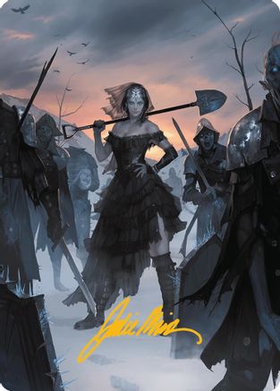 Heartless Summoning Art Card (Gold-Stamped Signature) (009) - Art Series: Innistrad Remastered