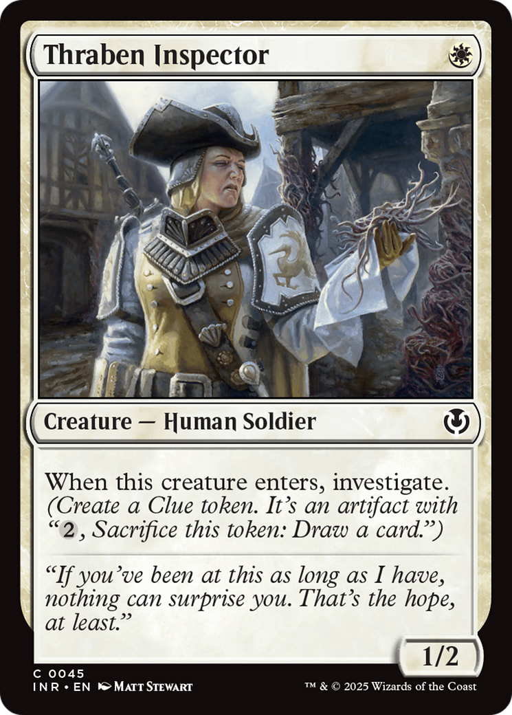 Thraben Inspector [Innistrad Remastered] | Silver Goblin