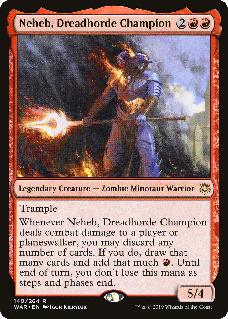 Neheb, Dreadhorde Champion [War of the Spark] | Silver Goblin