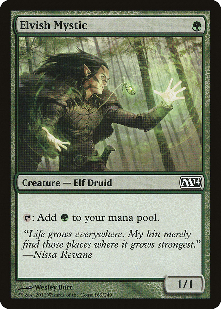 Elvish Mystic [Magic 2014] | Silver Goblin