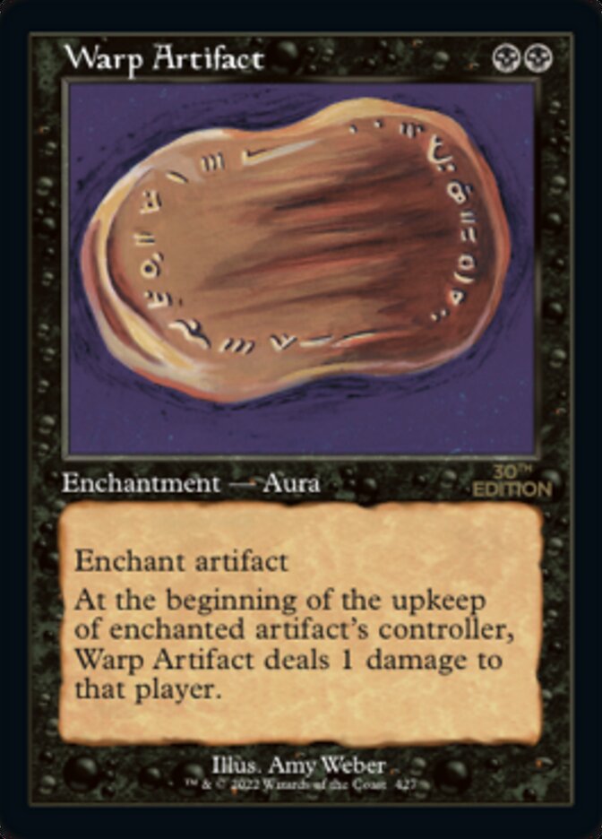 Warp Artifact (Retro) [30th Anniversary Edition] | Silver Goblin