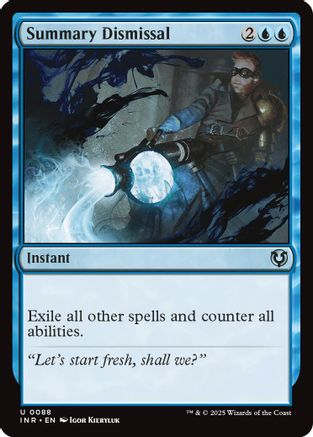 Summary Dismissal Foil (088) - Innistrad Remastered