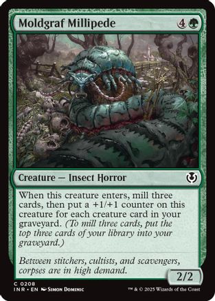 Moldgraf Millipede (208) - Innistrad Remastered | Silver Goblin