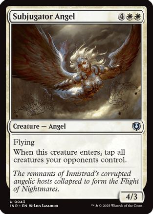 Subjugator Angel (043) - Innistrad Remastered | Silver Goblin