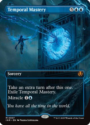 Temporal Mastery (Borderless) Foil (307) - Innistrad Remastered