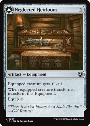 Neglected Heirloom (INR269)  - Innistrad Remastered | Silver Goblin