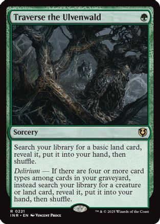 Traverse the Ulvenwald (INR221) Foil - Innistrad Remastered | Silver Goblin