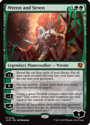 Wrenn and Seven (INR226) Foil - Innistrad Remastered | Silver Goblin