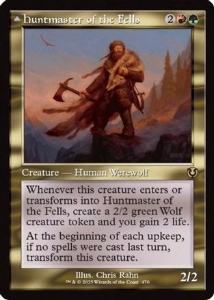 Huntmaster of the Fells (Retro Frame) Foil (470) - Innistrad Remastered