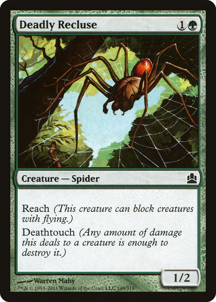 Deadly Recluse [Commander 2011] | Silver Goblin