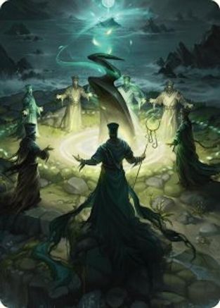 Cryptolith Rite Art Card (014) - Art Series: Innistrad Remastered