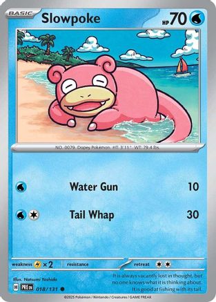 Slowpoke (018/131) [Scarlet & Violet: Prismatic Evolutions] | Silver Goblin