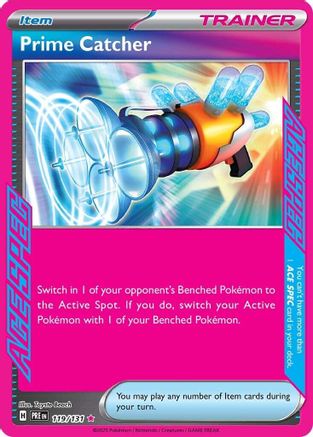Prime Catcher (119) Holofoil - Prismatic Evolutions