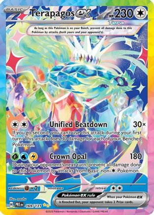 Terapagos ex (169) Holofoil - Prismatic Evolutions