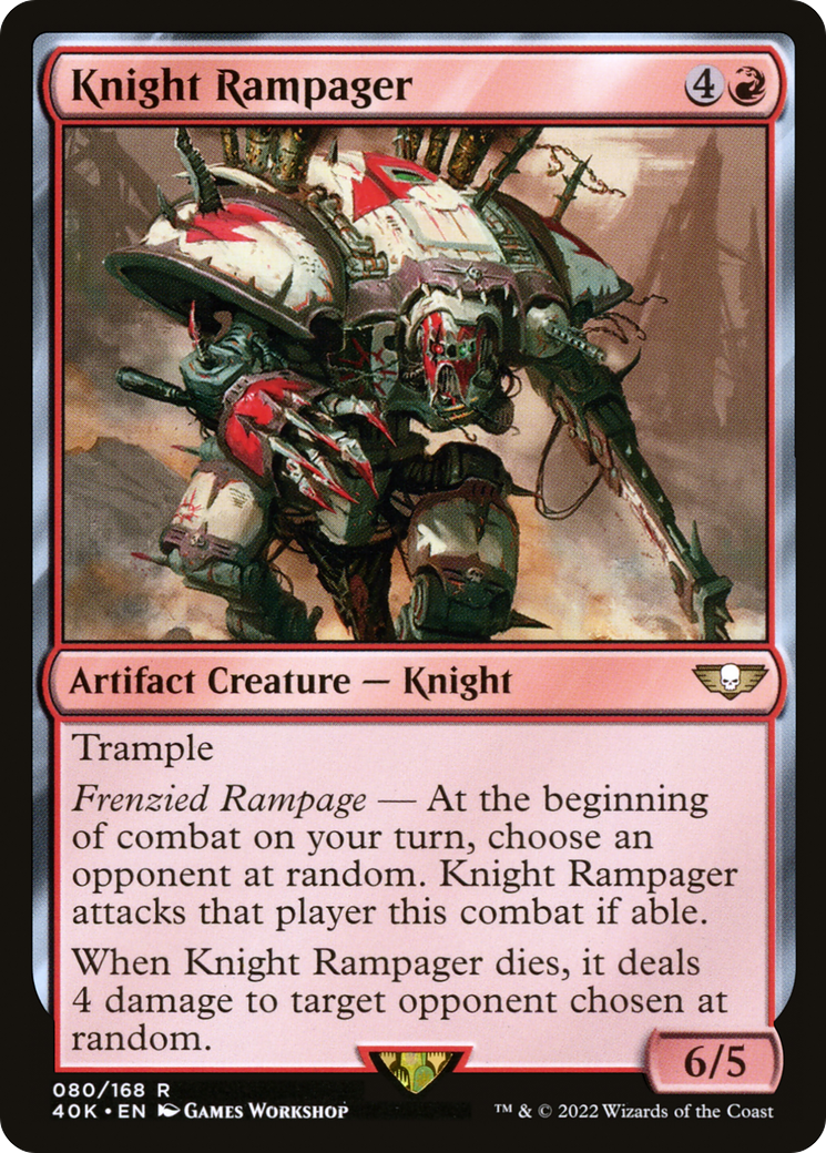 Knight Rampager [Warhammer 40,000] | Silver Goblin