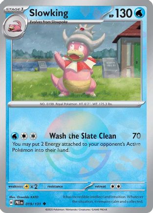 Slowking (019/131) (Poke Ball Pattern) [Scarlet & Violet: Prismatic Evolutions] | Silver Goblin