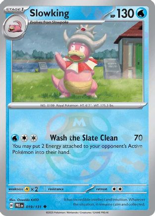 Slowking (019/131) (Master Ball Pattern) [Scarlet & Violet: Prismatic Evolutions] | Silver Goblin