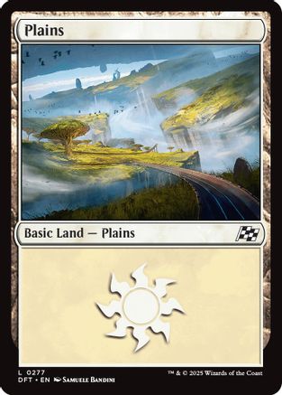 Plains (0277) Foil (277) - Aetherdrift | Silver Goblin