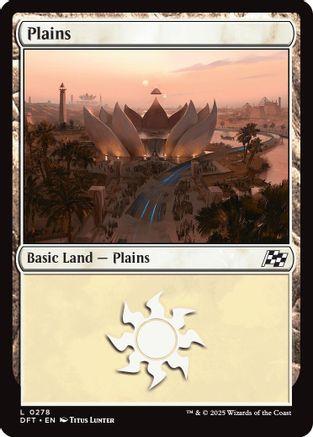 Plains (0278) Foil (278) - Aetherdrift | Silver Goblin