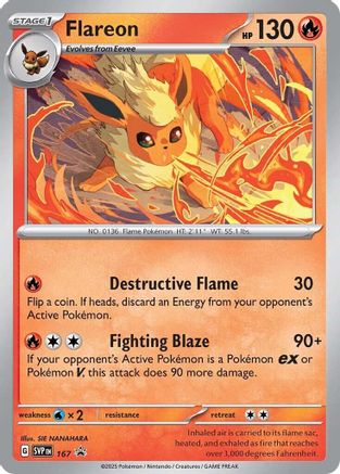 Flareon (SVP167) [Scarlet & Violet: Black Star Promos] | Silver Goblin