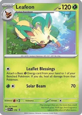 Leafeon (SVP170) [Scarlet & Violet: Black Star Promos] | Silver Goblin