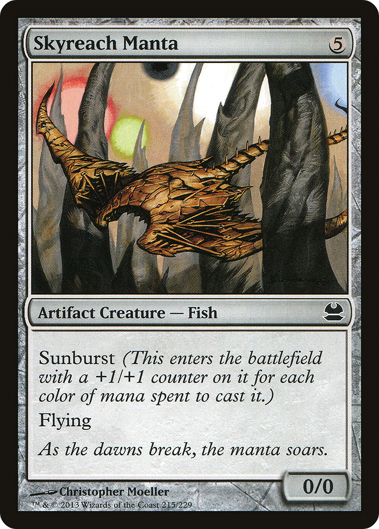 Skyreach Manta [Modern Masters] | Silver Goblin