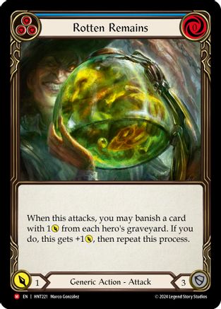 Rotten Remains (HNT221) Rainbow Foil - The Hunted